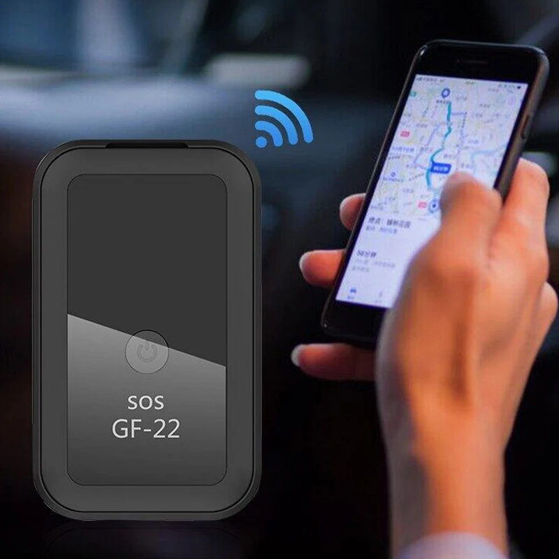 Универсален автомобилен GPS тракер GF 22 Многофункционален мини-който проследява GPS магнитен анти-изгубен позиционер с глобалната система за позициониране 1БР