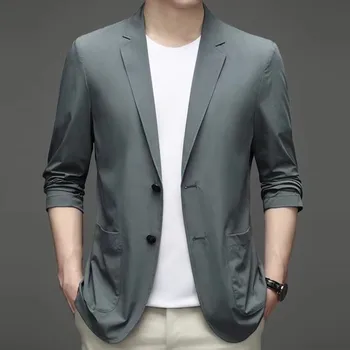 5711-(1-21) 2023 мъжки нова корейска модерна професионална яке за бизнес отдих, луксозен костюм в стил Йинглун