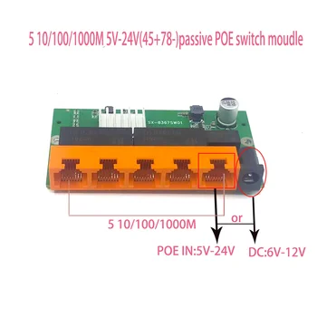OEM Нов модел 5-port gigabit switch Тенис на RJ-45 Ethernet комутатор 10/100/1000 Mbps Lan gigabit комутатор rj45 tp-link