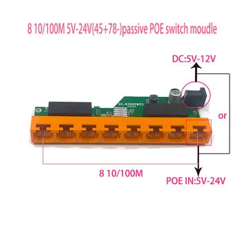 OEM Нов модел 8-портов ethernet switch Тенис на RJ-45 Ethernet 10/100 Mbps Lan gigabit комутатор rj45 tp-link