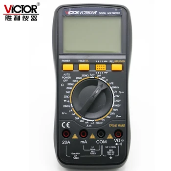 Victor VC9805A + Цифров мултицет 2000 броя Усилвател Устойчивост на Капацитет, Индуктивност Температура тестер