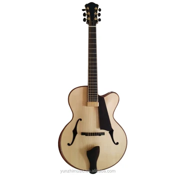 Напълно ръчна електрическа китара от масивно дърво джакоранда archtop електрическа китара