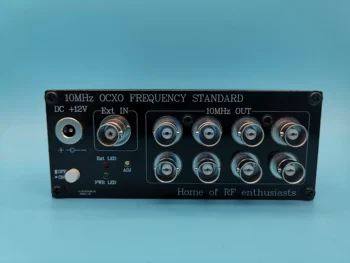 Стандартна честота OCXO 10 Mhz, референтен тактова честота 10 Mhz / 10 стока, 8-канален изход