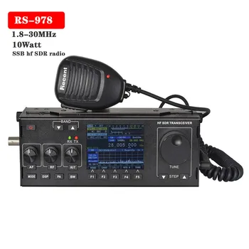 1,8-30 Mhz 10 W къси вълни Автомобилното радио Уоки Токи RS-978 HF SSB Ham Радиоприемник СПТ Радио Ham Радио HF С литиево-йонна батерия 3800 mah