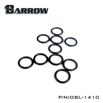 10 бр./лот Barrow G1/4 черно химическо пръстен на ОБЛ-1410