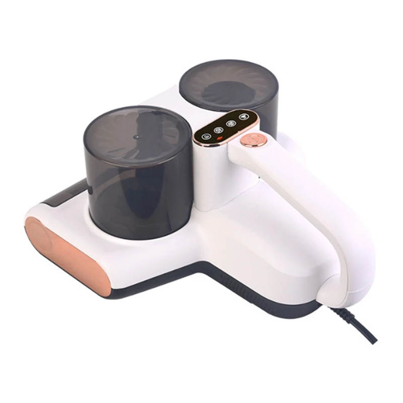 Прахосмукачка за легла, подобрена версия, двойна четка за прах, технология на висок отопление (штепсельная щепсел САЩ)