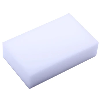 140 бр. бяла кухненска гъба за миене на съдове, блок магическа гъба за почистване на 10x6 см x 2 см