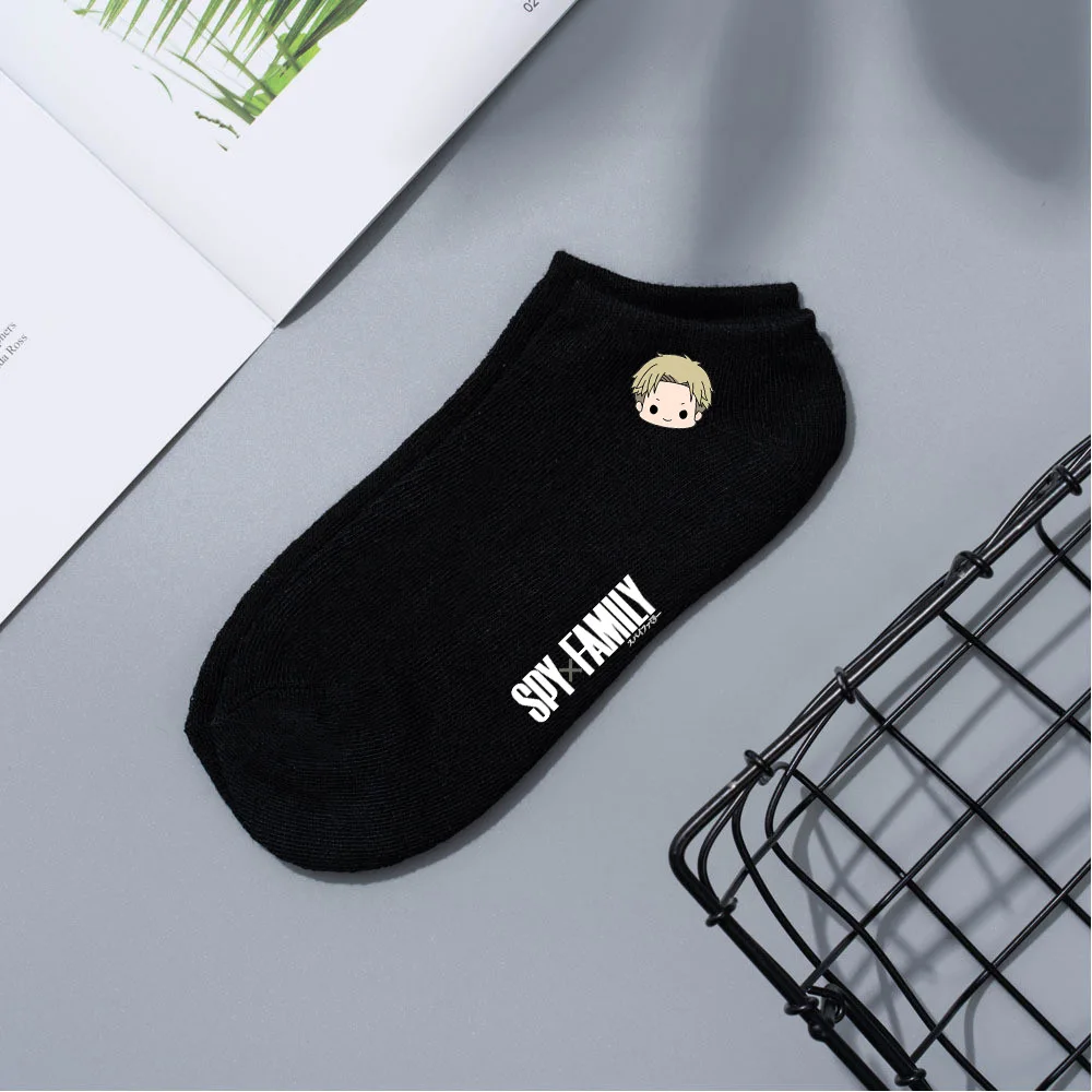 Аниме ШПИОНИН × СЕМЕЕН HD Принт Ени Alstreim Ежедневни Прекрасни Памучни Чорапи Подарък 2023
