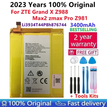 2023 Година 100% Оригинален 3400 mah Li3934T44P8h876744 Батерия Заместител На ZTE Grand X Z988 Max2 Zmax Pro Z981