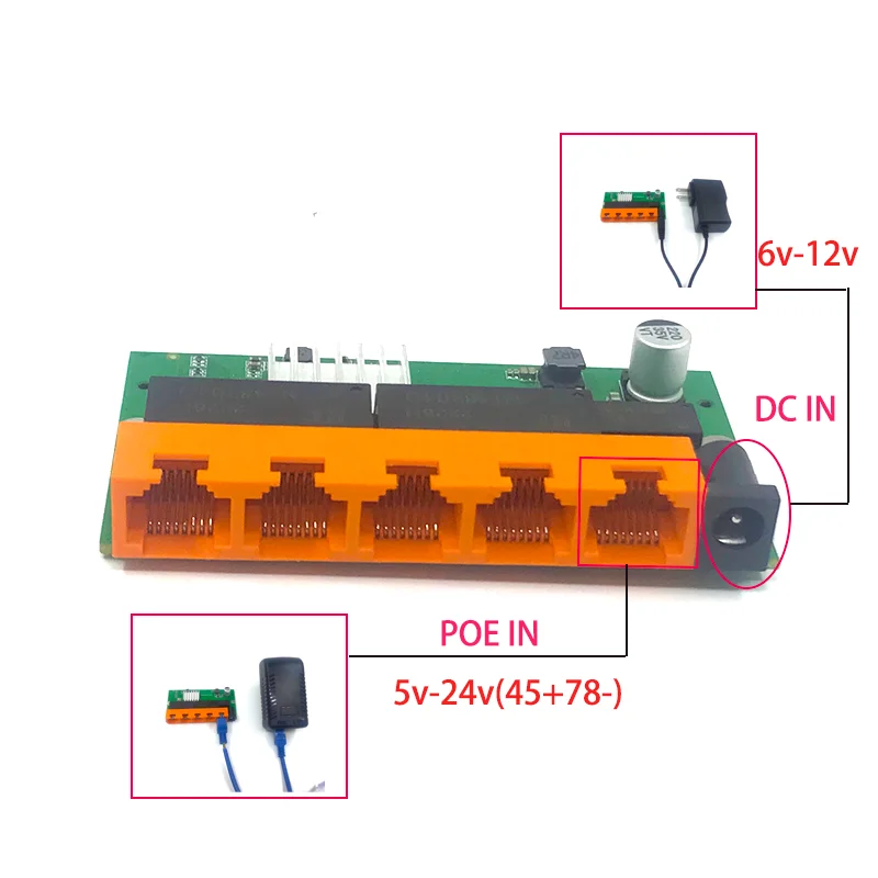 OEM Нов модел 5-port gigabit switch Тенис на RJ-45 Ethernet комутатор 10/100/1000 Mbps Lan gigabit комутатор rj45 tp-link