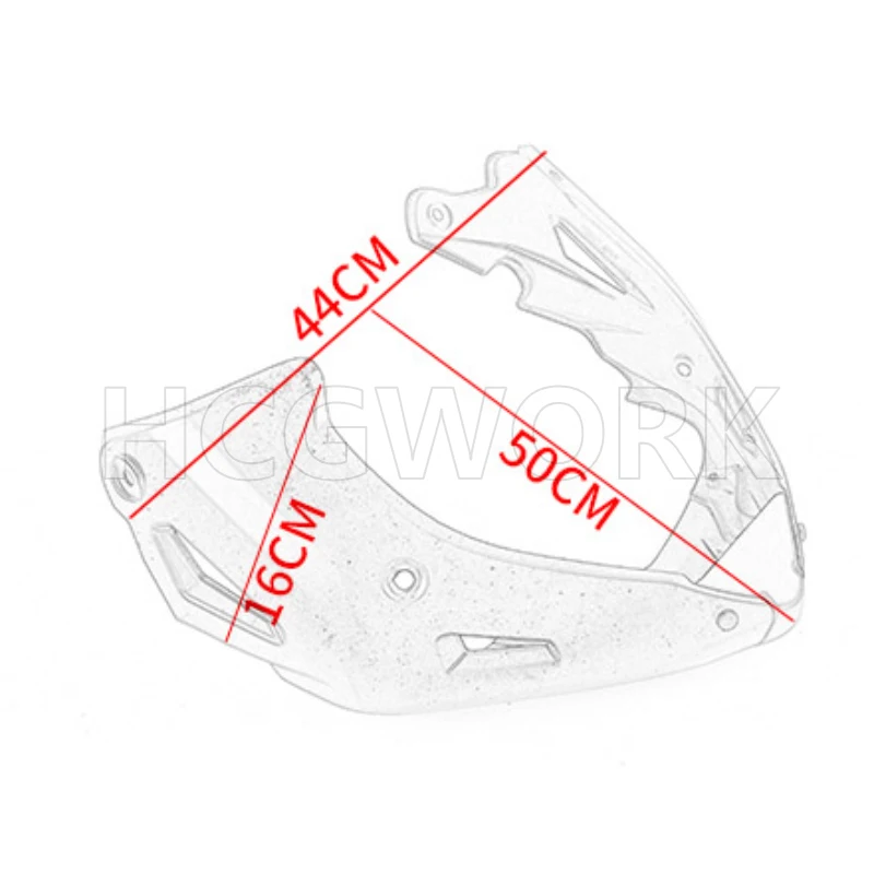 Аксесоари за мотоциклети Долния кожух за Honda Cb650f (през 2014) cb650r (с 2019)