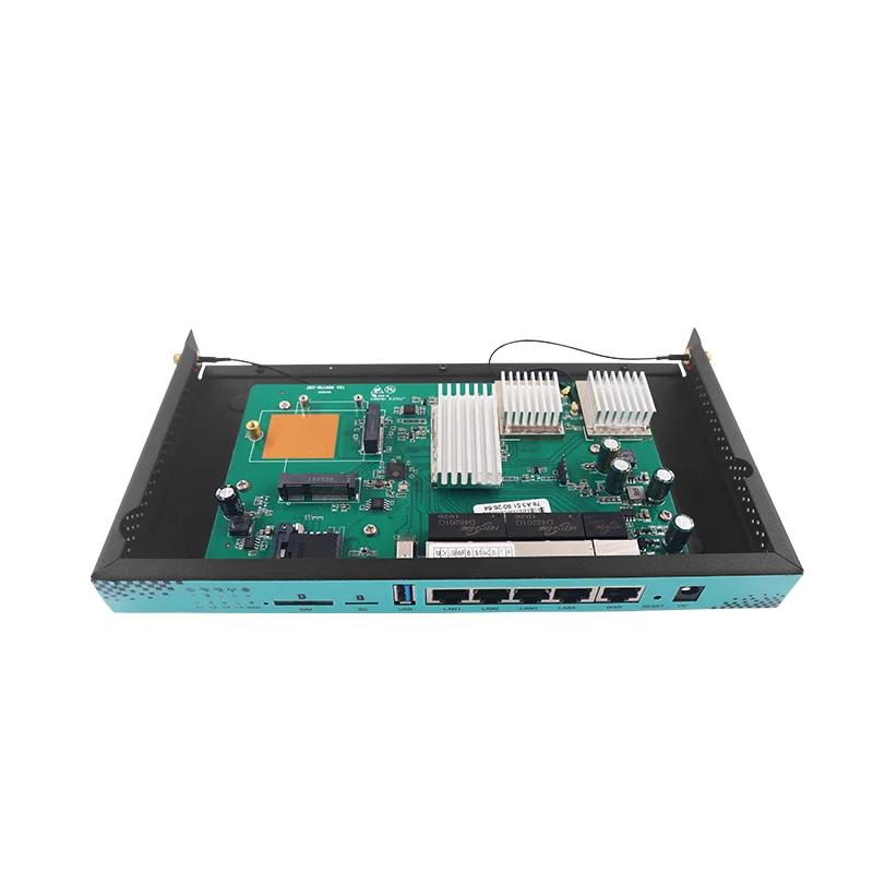Рутер 5G двойна лента Gigabit Рутер Безжичен WiFi 1200 Mbps M. 2 Порт Слот за SIM-карти WG1608 с Quectel RM500Q-GL RM502Q-AE RM520N-GL
