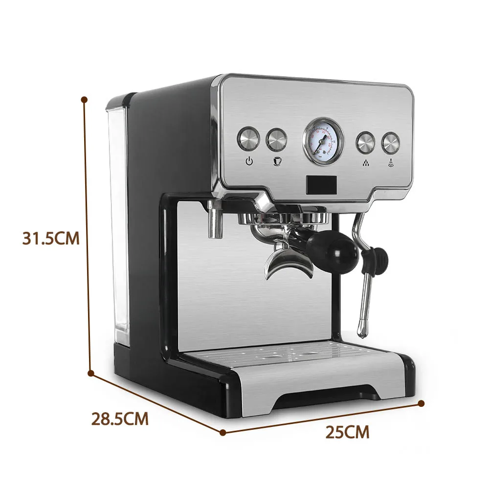 Луксозно търговско преносима машина Toppdo, най-добрата машина за еспресо 2021 2022, професионална кафемашина с кофемолкой