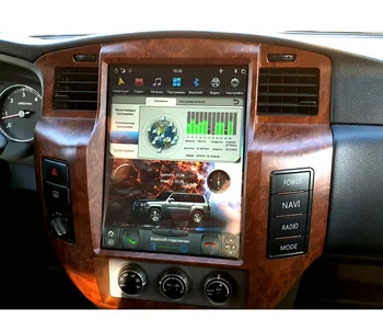Android 11 Tesla сензорен екран, GPS навигация за Nissan Patrol Y61 автомобилен мултимедиен плейър, Радио Аудио стерео авторадио