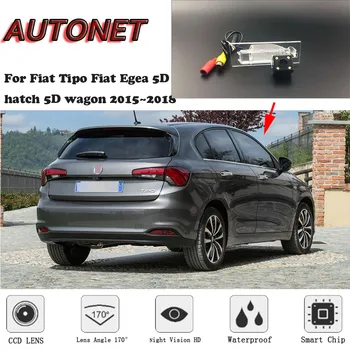 AUTONET HD Нощно виждане Резервната камера за задно виждане за Fiat Tipo Fiat Egea 5D хетчбек 5D вагон 2015 ~ 2018 CCD/камера регистрационен номер