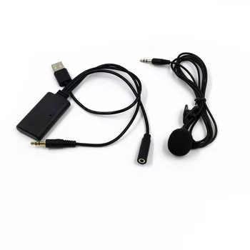Biurlink 150 см 2022 най-Новият универсален автомобилен AUX USB, Bluetooth, музикален адаптер Безжичен микрофон Bluetooth хендсфри за Honda