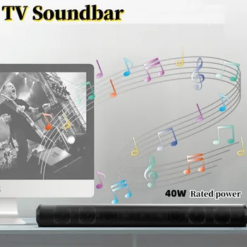Caixa De Som 40 W PER-бар Bluetooth високоговорител за Домашно кино Музикален център 3D стерео FM радио Стенен безжичен стълб