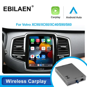 EBILAEN Безжичен Carplay За Volvo XC90 XC60 XC40 S60 S90-Рефлексен Линк Android Автомодуль Кутия на цял екран Мултимедиен