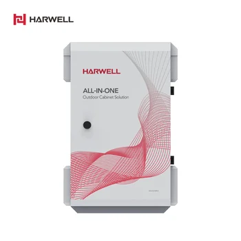 Harwell е с Уникален дизайн от Неръждаема стомана Водоустойчив непромокаемая Din рейк Външен IP55 вентилирани разпределителен електрически корпус на Скоростна