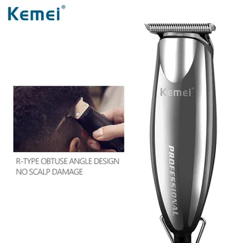 Kemei Електрическа безжична машина за подстригване на коса за мъже 3 In1 Многофункционален нов тример за подстригване на коса с масло за подстригване