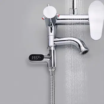 Led дигитален дисплей 8-85 ℃ електрически измерване на температура Сензор за Грижи за дете ABS PC Термометър за вода в банята Аксесоари за баня