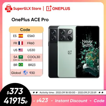 OnePlus Ace Pro 5G 10T 10 T Глобална вградена памет 150 W SUPERVOOC Такса 4800 mah 6,7 