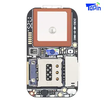Topin ZX303 GPS Тракер GSM AGPS, Wifi СРЕЩА Модул Локатор на печатната платка MT2503 + 3333 + 5931 Чип Безплатен уеб приложение Монитор 100 бр./лот, без кабел