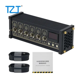 TZT Eleksmaker NK4 ELEKS USB Switch, Hub 6-портов USB хъб с OLED екран за показване на напрежение и мощност