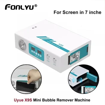 Uyue X9S Мини Машина За Отстраняване на Мехурчета LCD Екран ЗЗД Автоклав Debubbler За Мобилен Телефон Извит Екран Възстановени Средства За Ремонт на