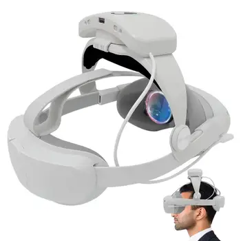 VR Магнитен засмукване захранване, аксесоари, 10000 ма, регулируема ергономична удобна VR слушалки, захранване, дишаща прическа