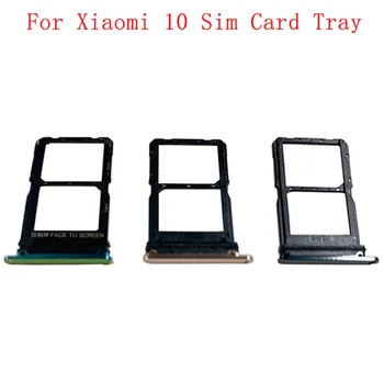 Детайли на Тавата за Карти Памет microSD SIM карти на Притежателя на Слота За СИМ-карти За Xiaomi Mi 10 5G Резервни Части
