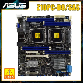 Дънна платка ASUS Z10PC-D8/SAS 2011 v3 Комплект за поддръжка на дънната платка DDR4 Процесори Xeon E5-E5-2600 v4 Intel C612 M. 2 SATA3 ATX PCI-E X8