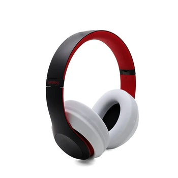За Beats Studio 3 Мек силиконов калъф за безжични слушалки, преносими слушалки, възглавници, възглавнички, аксесоари за безжични слушалки