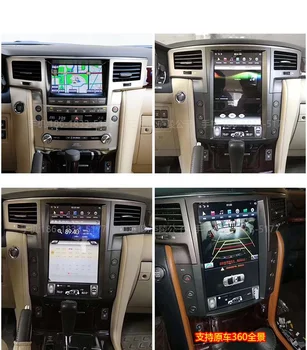 За Lexus LX570 2007-2015 Автомобилното Радио GPS Навигация BT Актуализация На устройството Динамичен Бодикит Автомобилни Спортни Комплекти за Подмяна на Външни Части