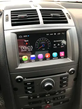 За Peugeot 407 2004-2010 Android 12 4 + 64 GB Радиото в автомобила Carplay Сензорен Екран Авторадио DSP DVD Мултимедиен Плейър GPS Навигация