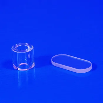 Индивидуална сапфировая оптична инфрачервена обектив с точна обработка на монокристални квадрат