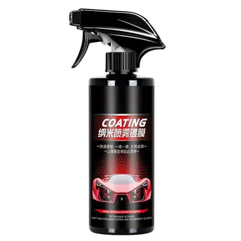 Керамични спрей за полиране на колата-Бърз керамичен лак за боя керамични спрей гидрофобная формула и UV-защитния восък, за кола също дълго