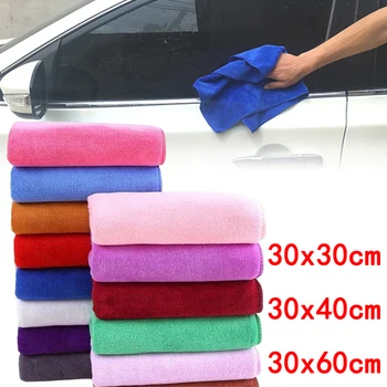 Кърпа от микрофибър, автомивка, супер абсорбирующая кърпа за почистване на автомобили, средства за грижа за автомобила, сушилни за кърпи, многоцветни, многоразмерные