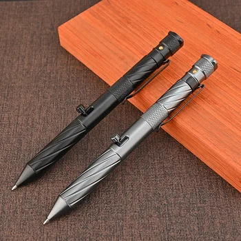 Многофункционален уличен приспособление за отваряне на писма, тактическа химикалка писалка за самозащита, светодиодно led осветление, нож за доставка на куриер