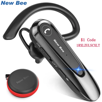 Нов Bee B45 Bluetooth 5,0 Слушалки Безжични слушалки Слушалки с Двоен Микрофон Слушалки в ушите CVC8.0 намаляване на шума за Шофиране