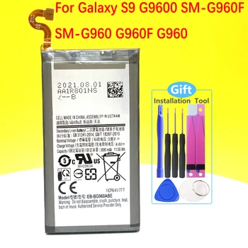 Нова батерия EB-BG960ABE За Samsung Galaxy S9 G9600 SM-G960F SM-G960 G960F G960 Смартфон/Интелигентен мобилен телефон