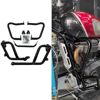 Нова Мотоциклетът Горната и Долната Защита на Двигателя От Развалина, За Triumph Scrambler 1200XC/XE 2019-2020