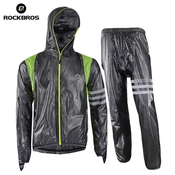Официален водоустойчив дъждобран Rockbros от джърси за колоездене, туризъм яке, светоотражающая унисекс, дишащи спортни дрехи за къмпинг YPY002G