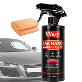 Покритие на автомобила Спрей Полимерна боя Лак за Защита на детайли Нанотехнологията Обслужване на автомобила Нано Восък за почистване на вътрешността на колата