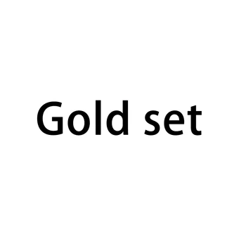Поръчка на дропшиппингу Ingemark златен цвят огърлица, гривна, обици набор