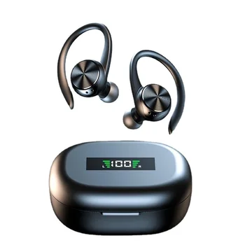 Спортни TWS Bluetooth Слушалки, Hi-Fi Стерео Музика Безжични Слушалки на Ухото на Куката Слушалки С Микрофон Водоустойчив Детска Слушалки