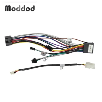 Теглене на кабели, радио подходящ за DAEWOO MATIZ CHEVROLET SPARK BEAT 2011-2014 авто ISO адаптер за щепсел на захранващия кабел стерео аудио жак