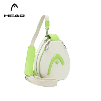 Чанта за тенис ракета за пинг-понг с естествена глава, мъжки и дамски чанта за ракети за тенис на маса, спортни чанти във формата на миди, аксесоари за през рамо от изкуствена кожа